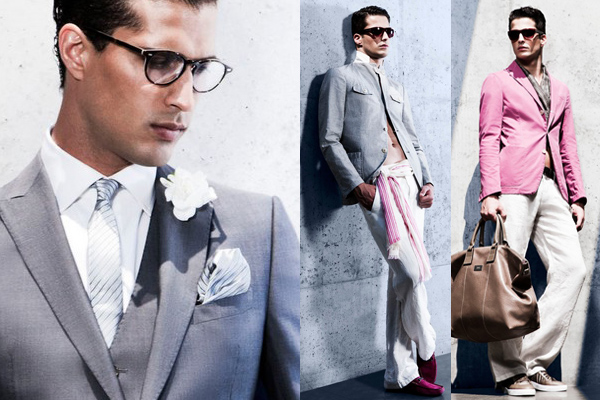 ��������� ������� ������ � ����������� Armani Collezioni �����-���� 2011